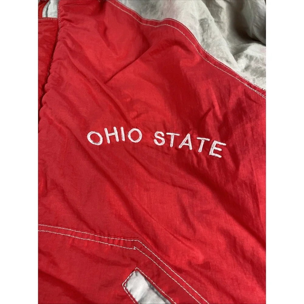 Genuine Stuff Ohio State Collegiate Hooded Puffer Jacket XL Brutus